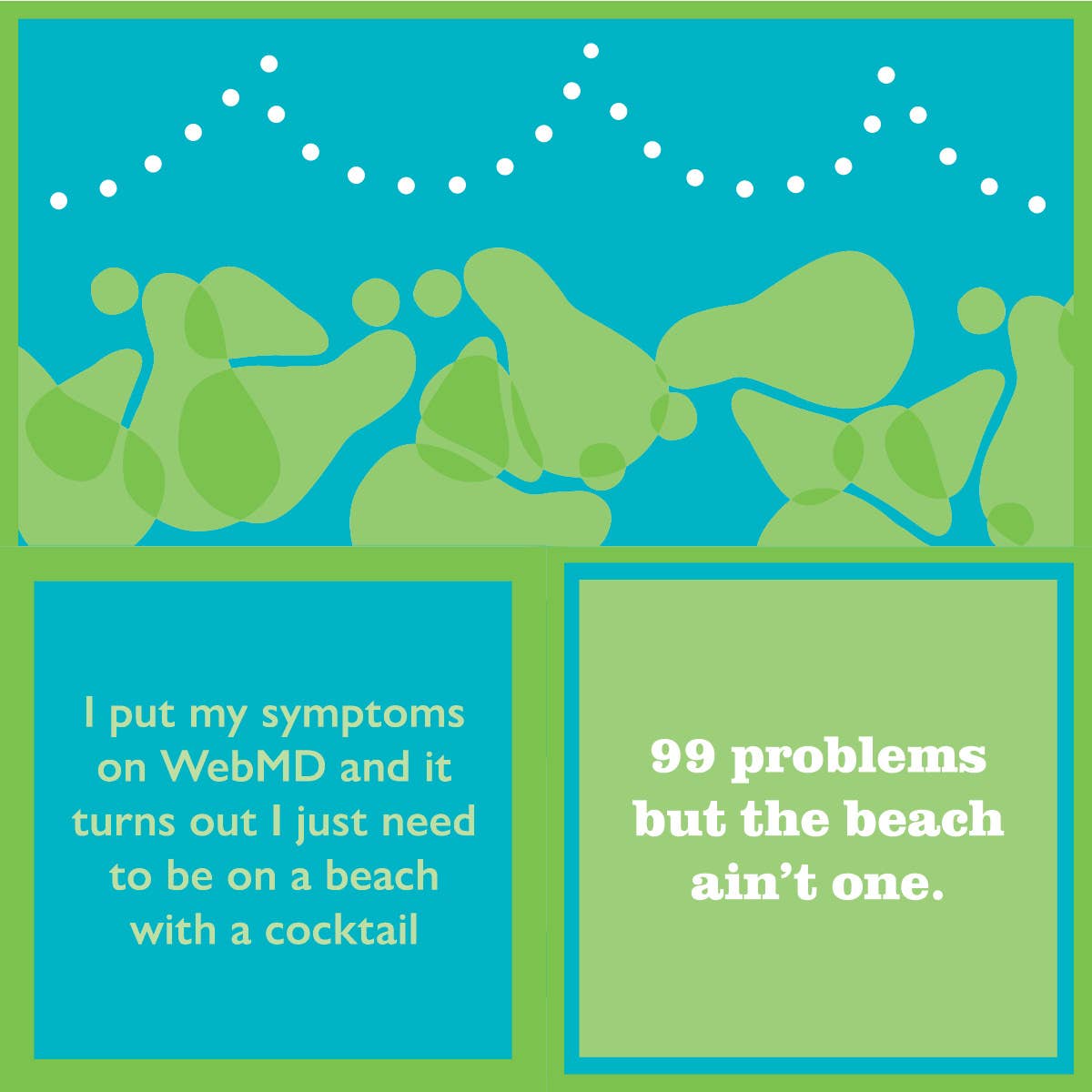 Paper Napkins:  BEACH 99 Problems