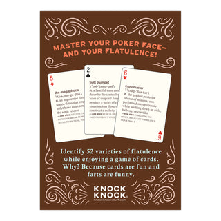 52 Farts Playing Cards
