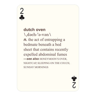 52 Farts Playing Cards