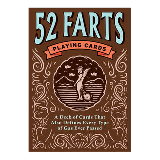 52 Farts Playing Cards