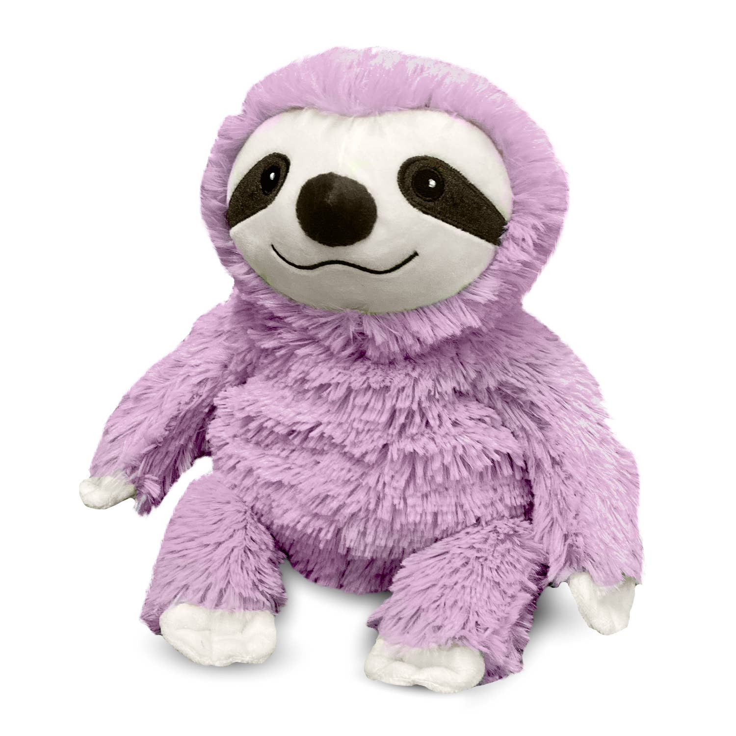 Purple Sloth Warmies Stuffed Animal