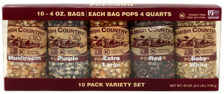 10 pack Variety Pack Popcorn Set