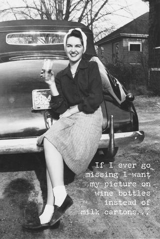 Go Missing Greeting Card - Friend