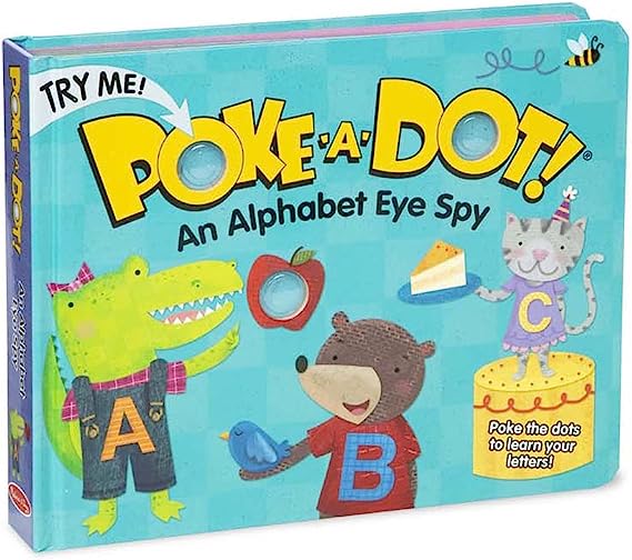 Poke-A-Dot Alpha Eye Spy Book