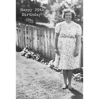 29th Birthday Greeting Card - Birthday
