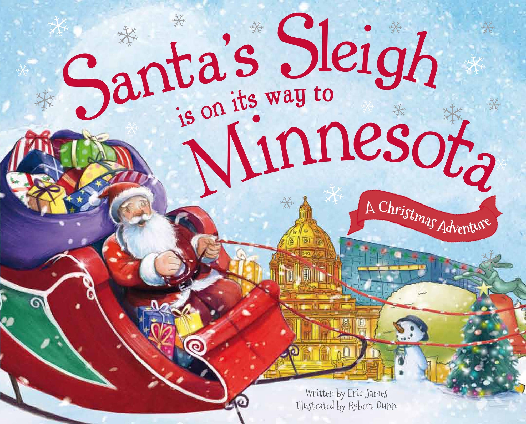 Santa's Sleigh Is on Its Way to Minnesota (HC)