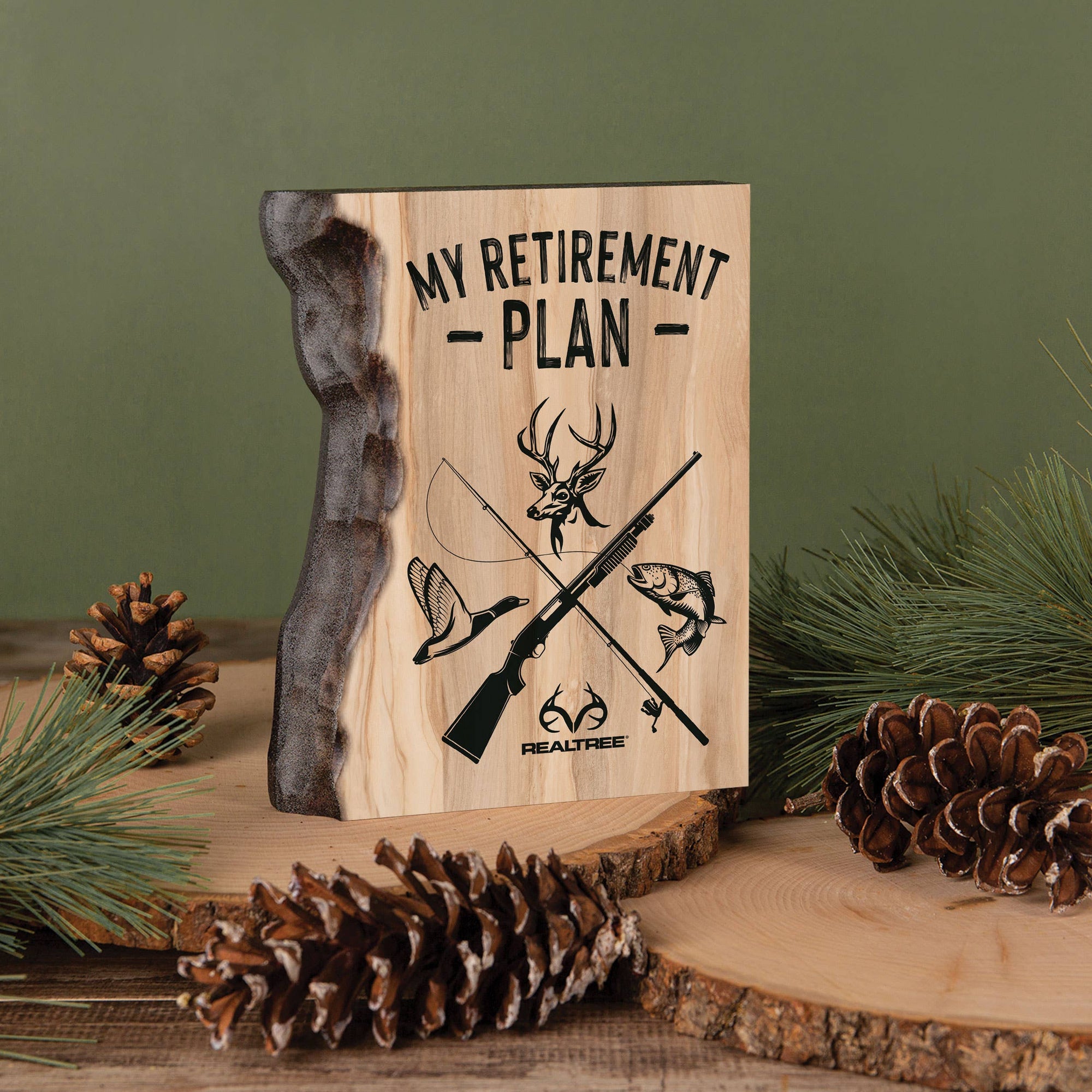 My Retirement Plan Barky Sign