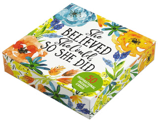 She Believed She Could, So She Did Insight Cards