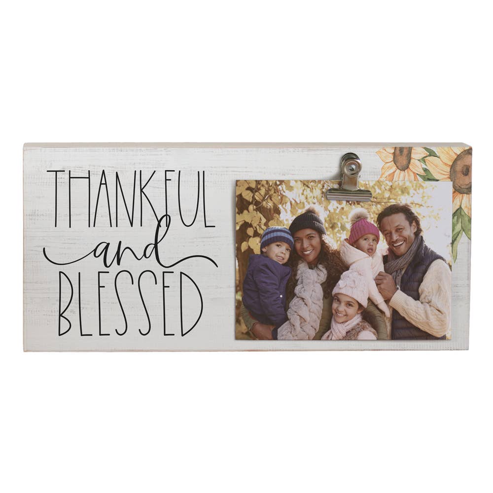 Thankful And Blessed Photo Board