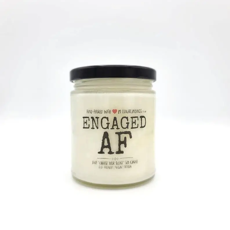 Engaged AF Candle - 9oz