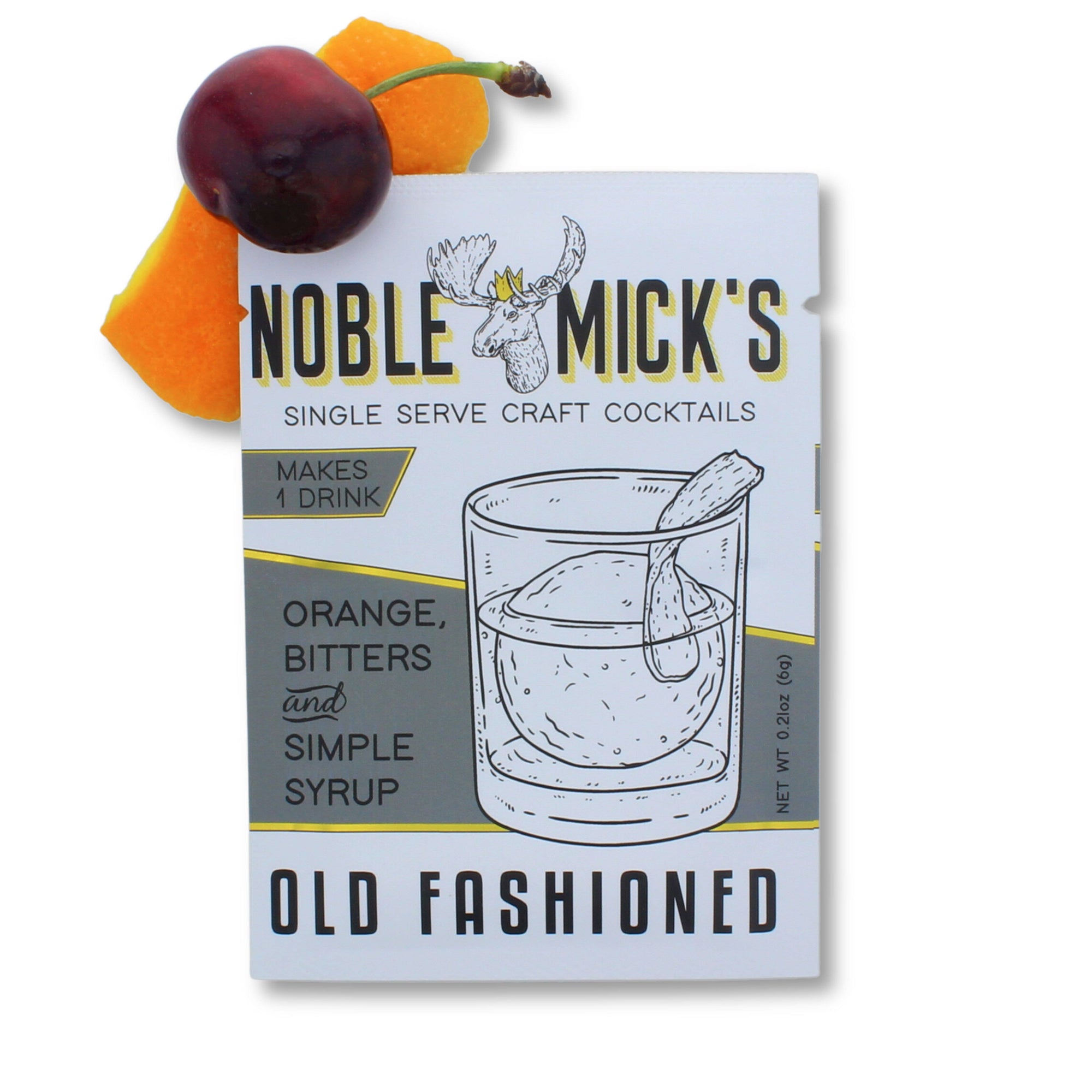 Old Fashioned Single Serve Craft Cocktail Mix