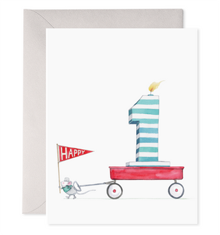 1st Birthday Greeting Card