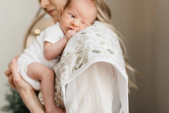 Copper Pearl Premium Burp Cloths - Rex