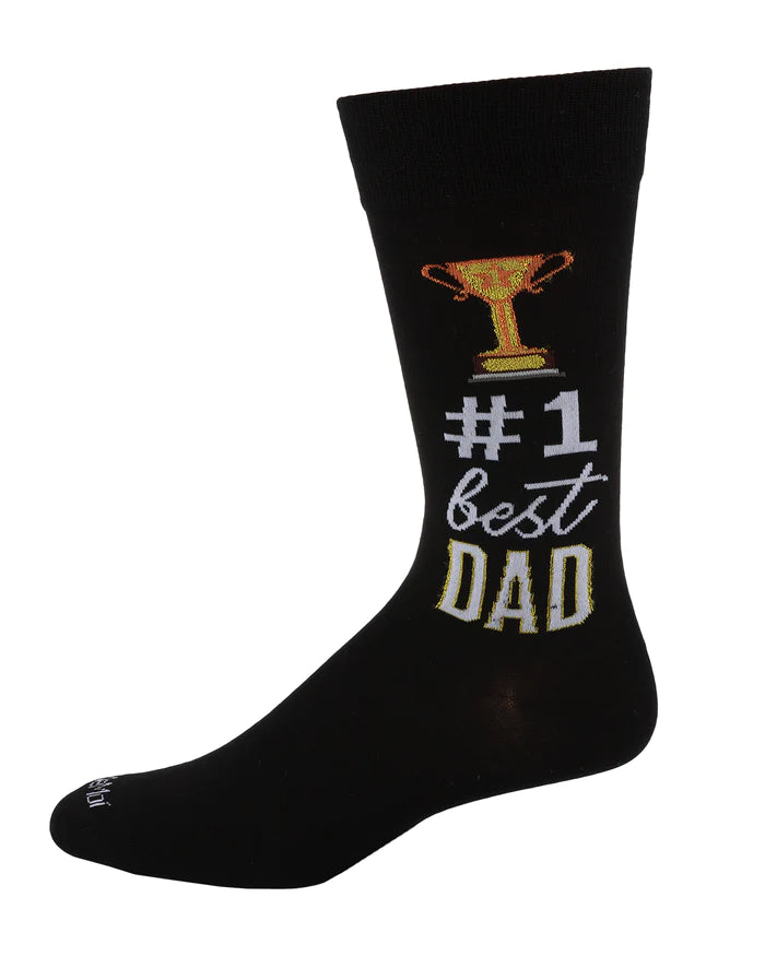 Mens Crew Socks #1 Best Dad