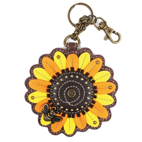 Sunflower Coin Purse/Key Fob