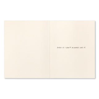 Dad Greeting Card - Love You Dad