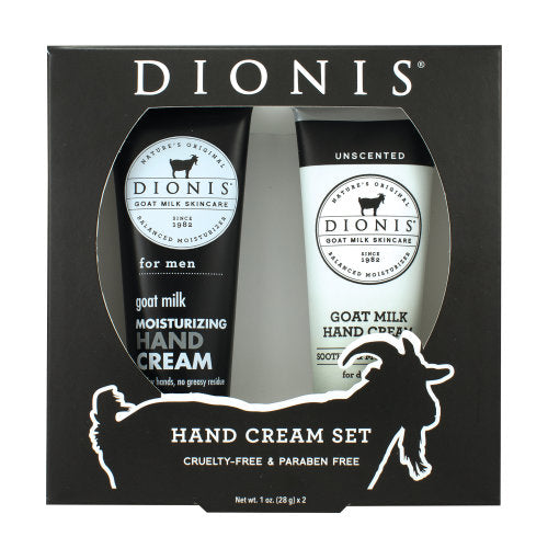 Dionis Men's Hand Cream Duo Goat Milk Gift Set