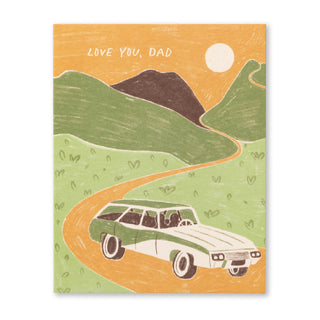 Dad Greeting Card - Love You Dad