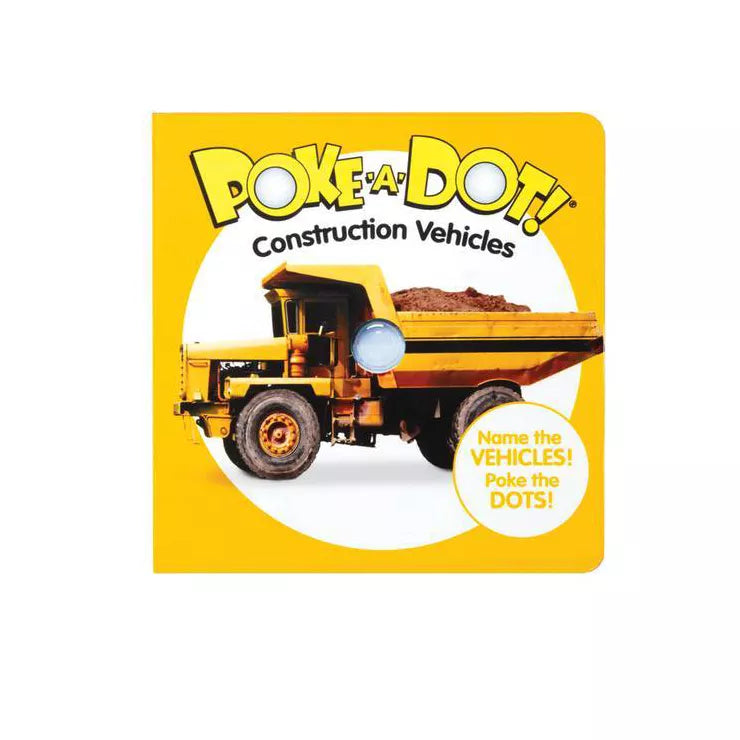 Poke-A-Dot Construction Vehicles Book