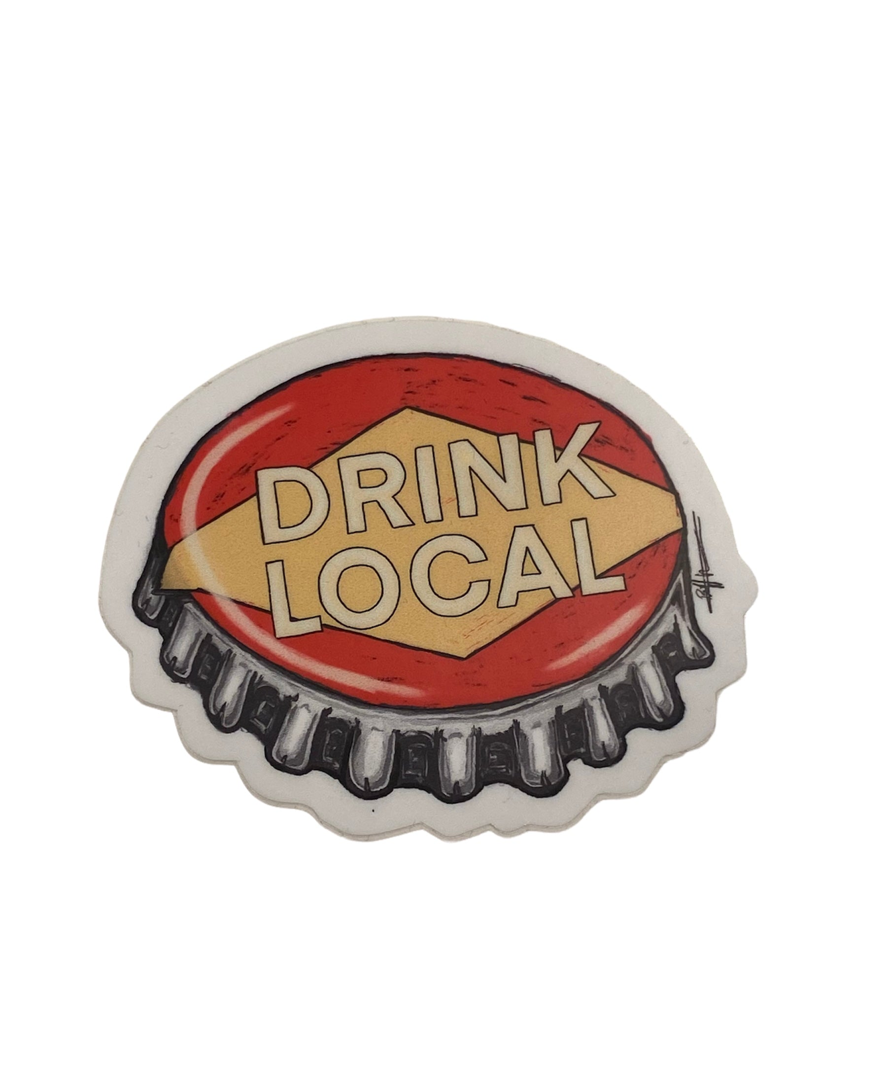 Drink Local Stickers