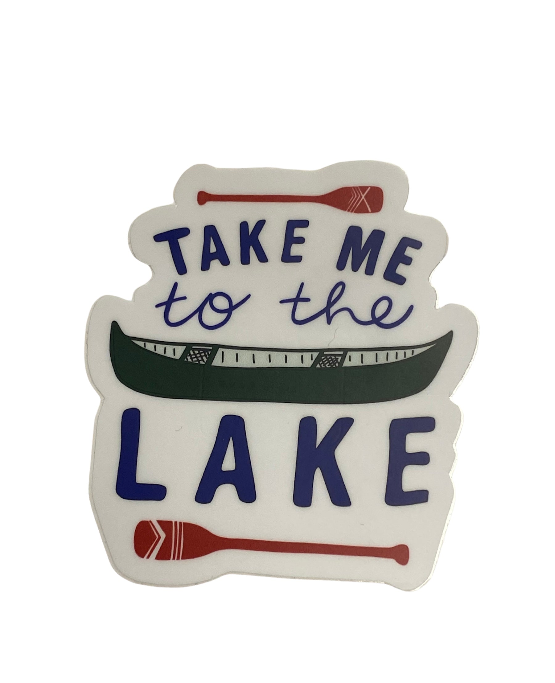 Take Me to the Lake Stickers