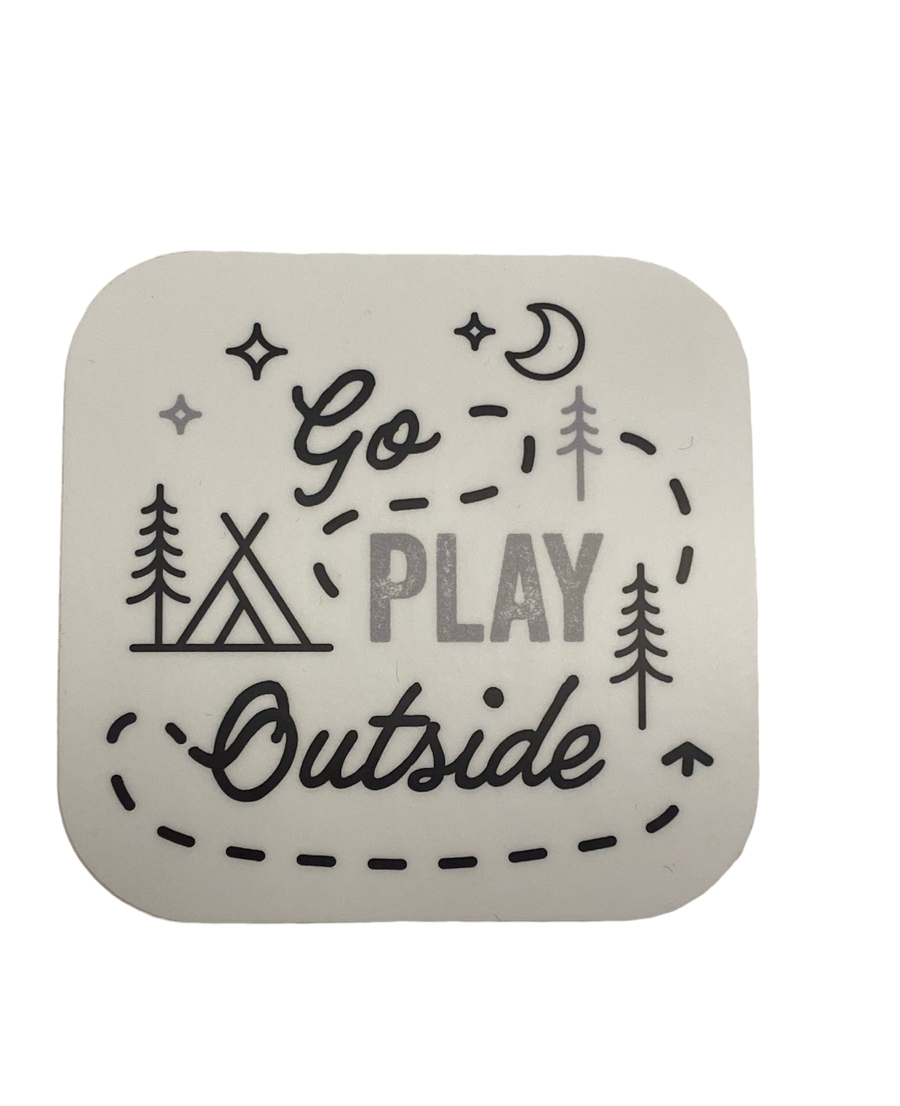Go Play Outside Sticker