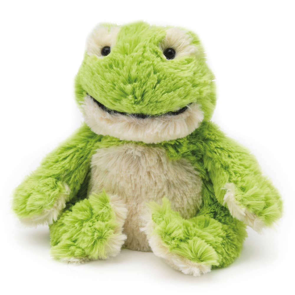 Frog Junior Warmies Stuffed Animal