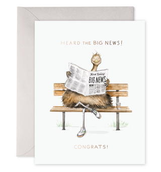 Big News | Congratulations Greeting Card