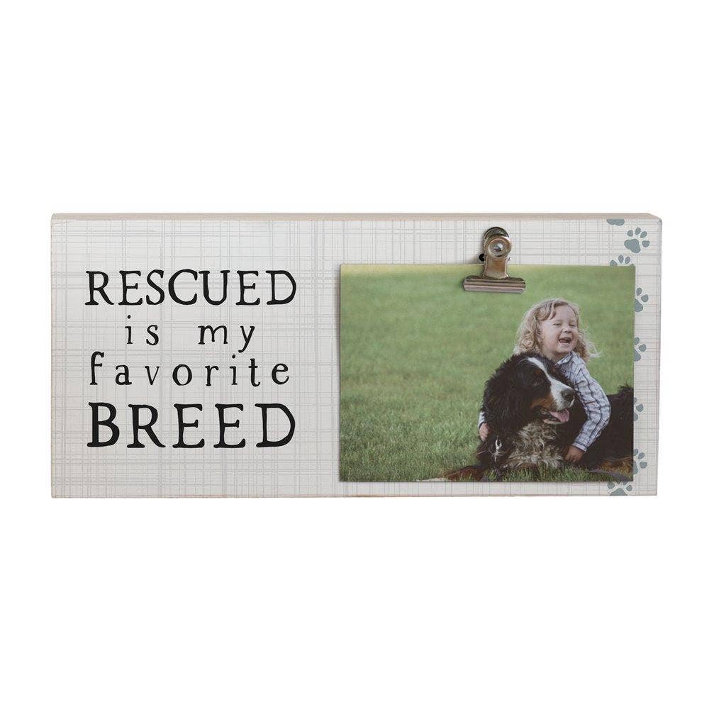 Rescued Breed Frame w/ Photo Clip