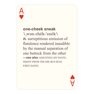 52 Farts Playing Cards