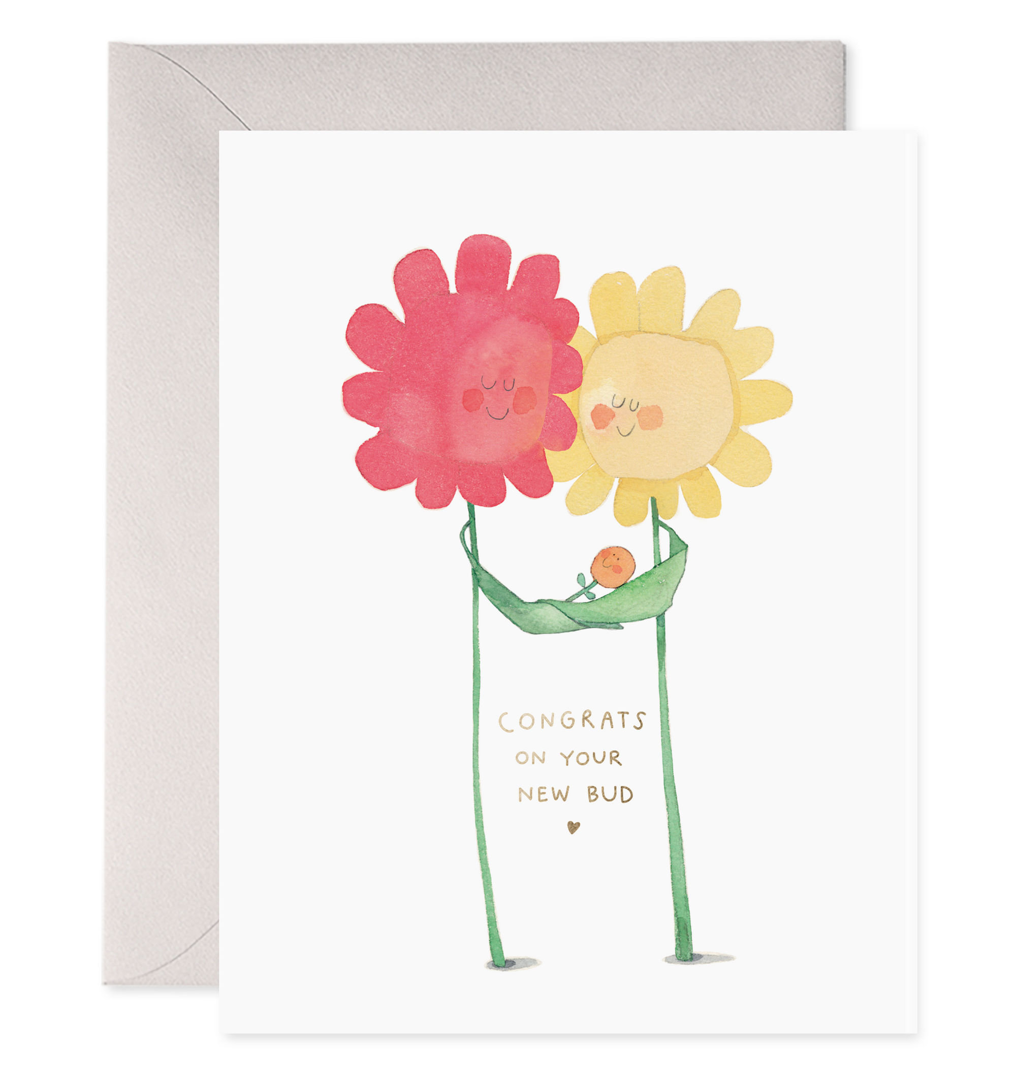 New Bud | New Baby Greeting Card