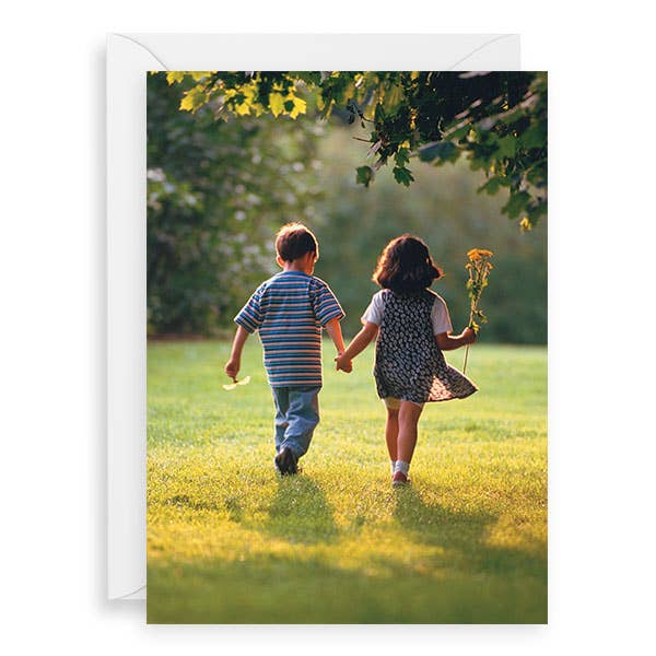 We May Be Walking Slower Anniversary Card