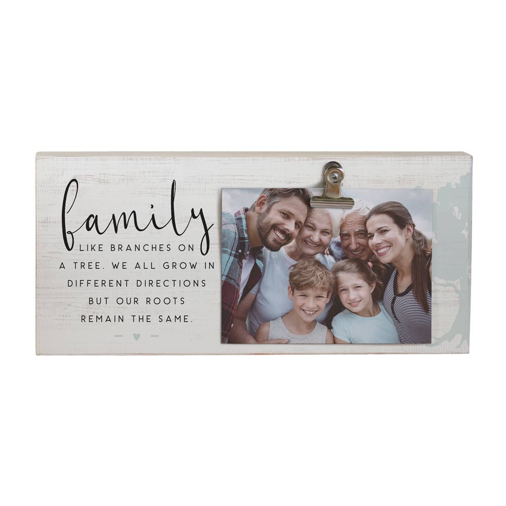 Family Picture Clip Board