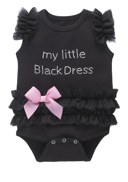 My Little Black Dress Tutu Bodysuit