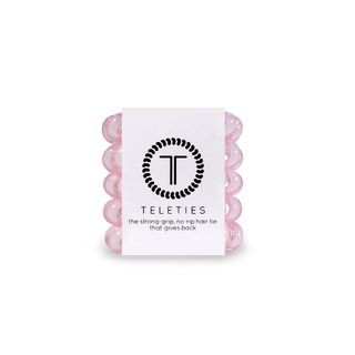 Rose Water Pink Tiny Hair Ties