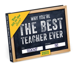 Knock Knock Teacher Fill In Book