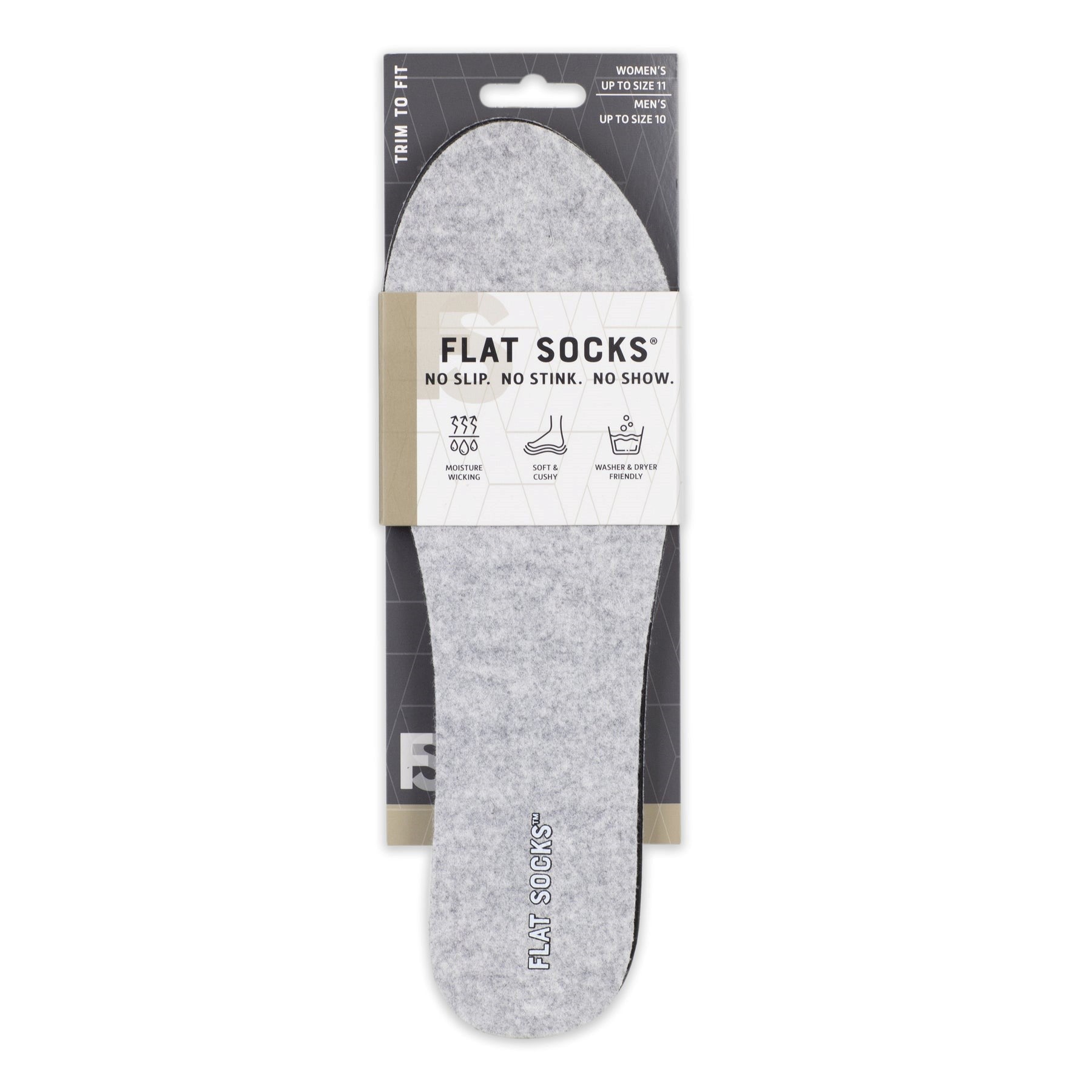 Grey Flat Socks