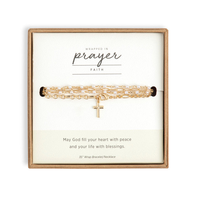 Wrapped In Prayer Necklace/Bracelet Faith