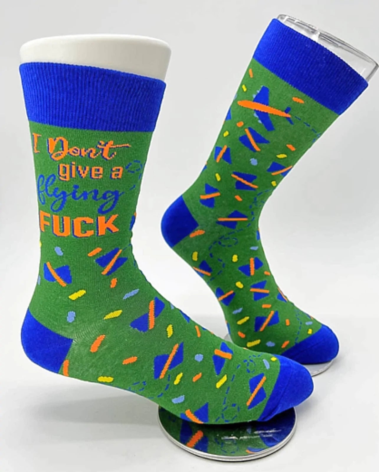 I Don't Give A Flying Fuck Mens Crew Socks