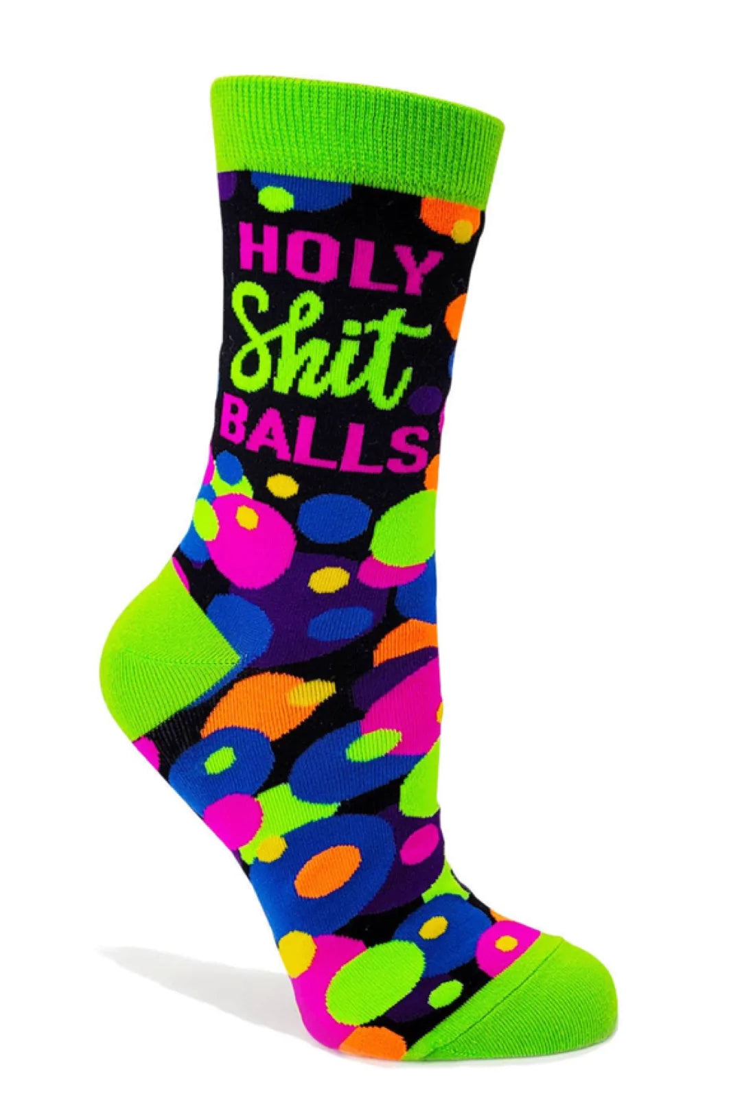 Holy Shit Balls Mens Crew Socks