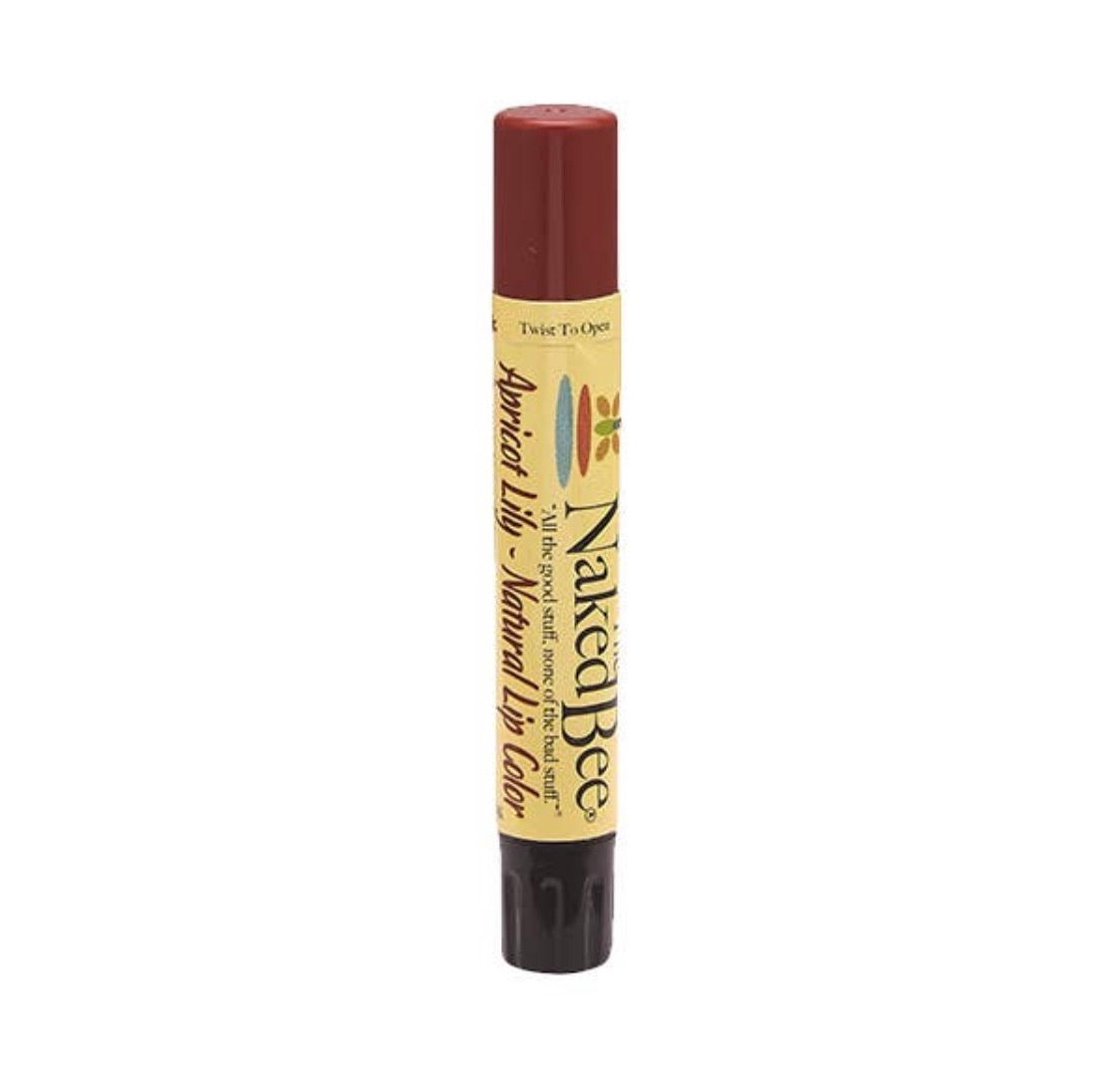 The Naked Bee Natural Lip Color -Multiple Options