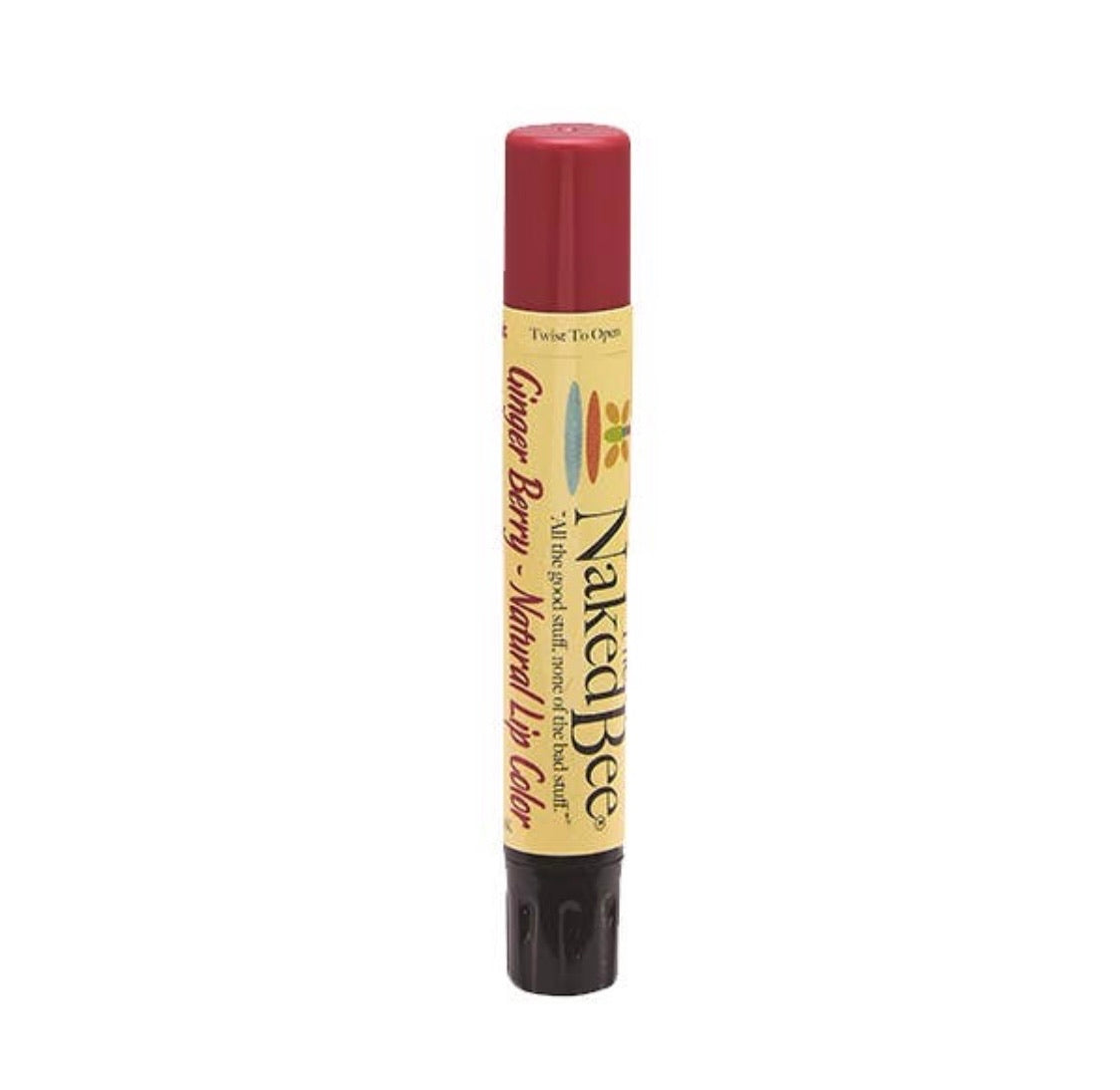 The Naked Bee Natural Lip Color -Multiple Options