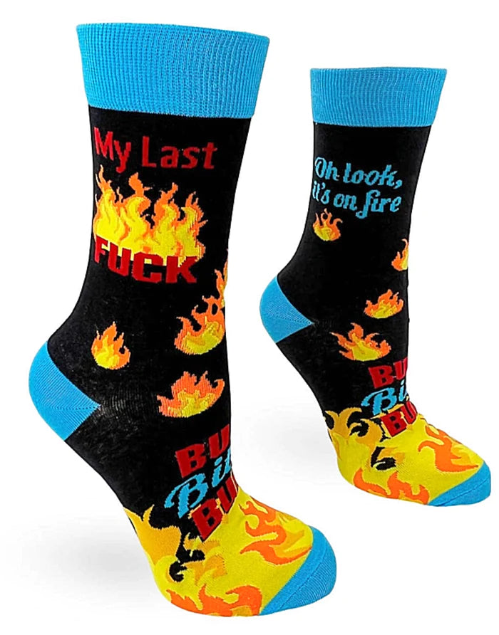 My Last Fuck Crew Socks