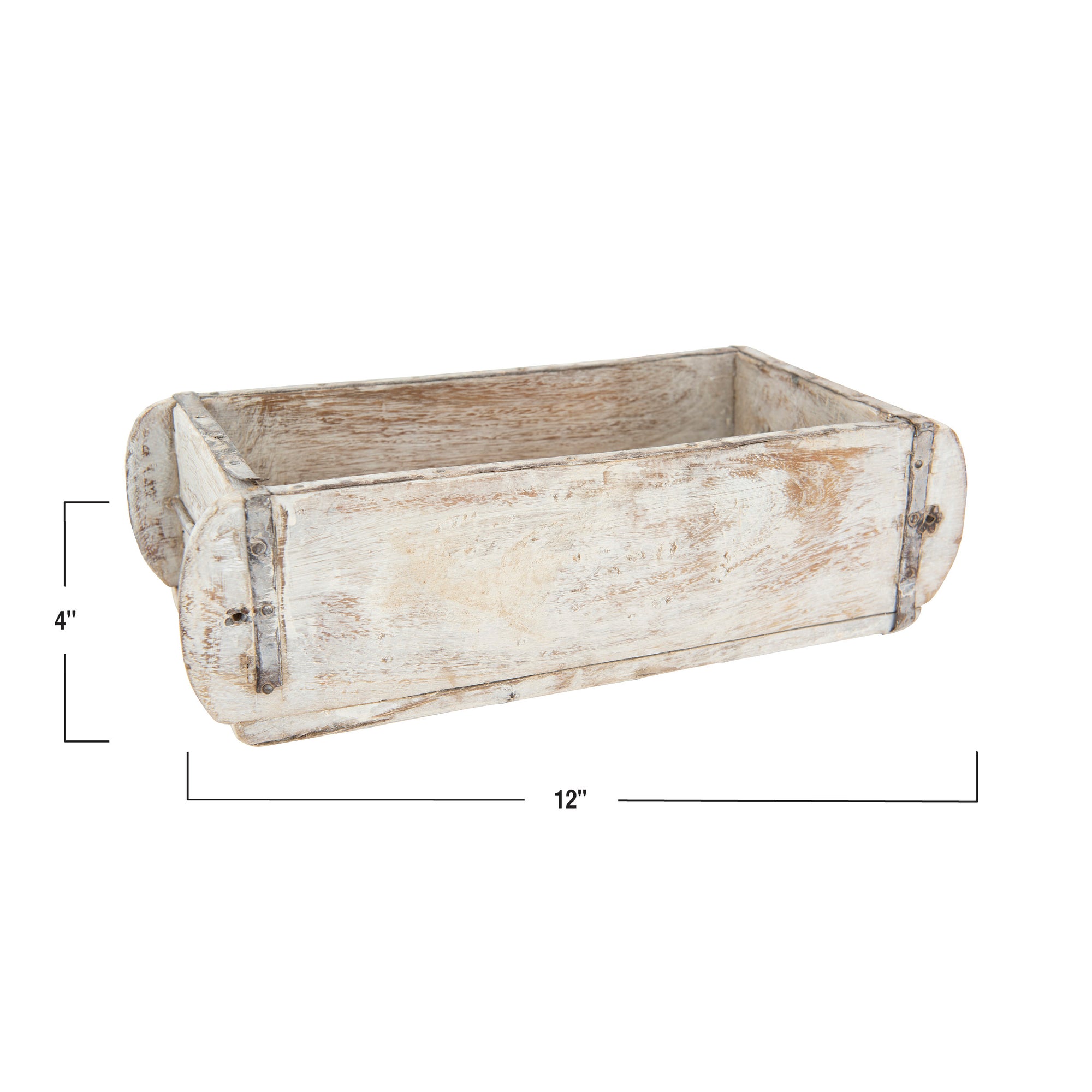 Distressed Wood Double Brick Mold