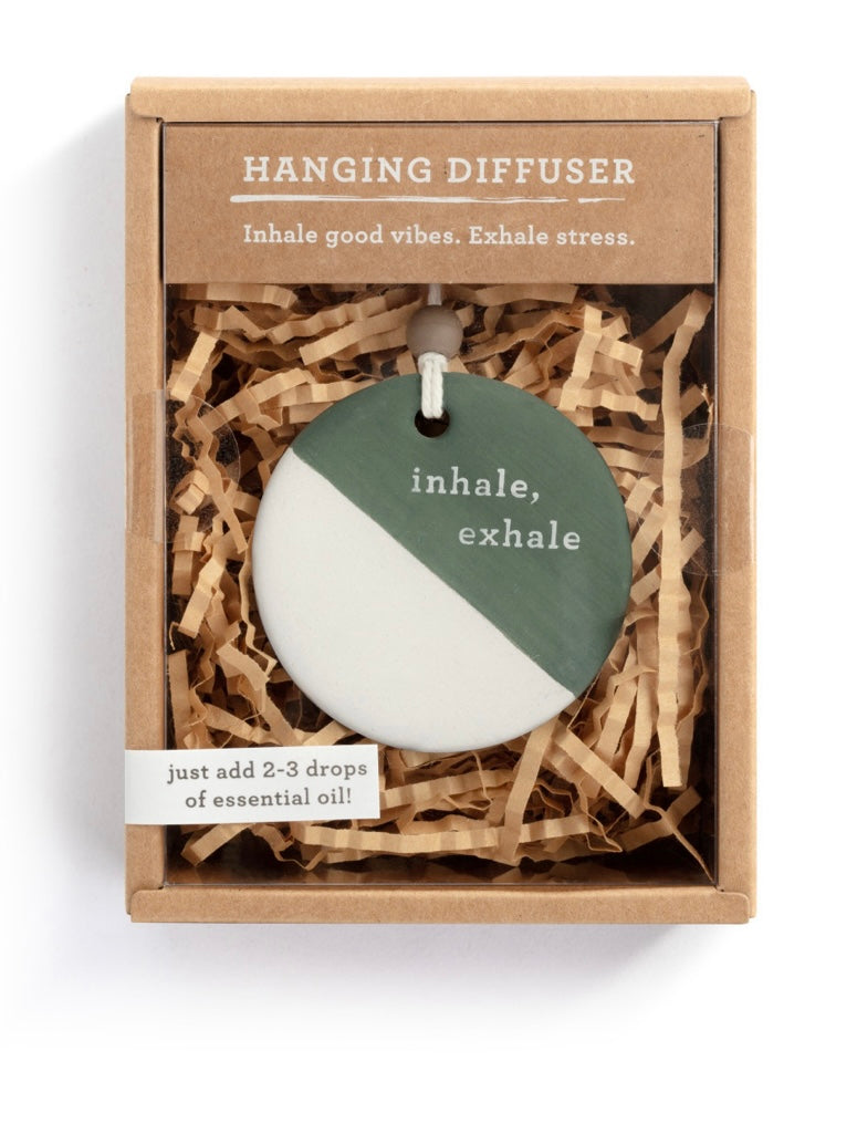 Inhale Hanging Oil Diffuser Ornament