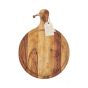 Acacia Wood Artisan Cheese Paddle