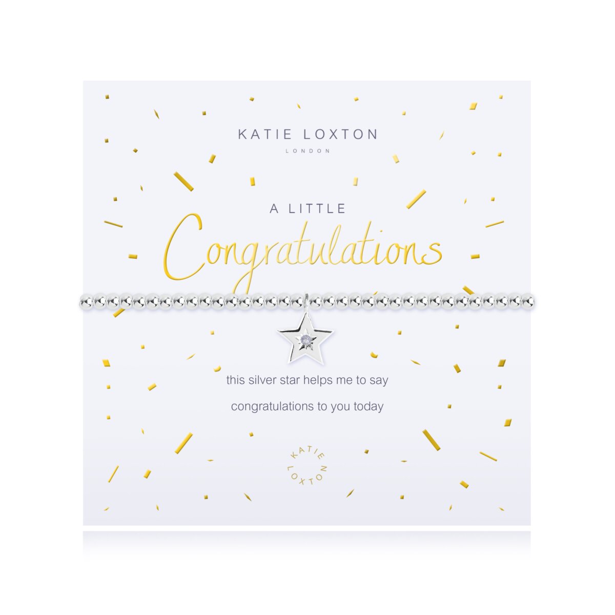 Katie Loxton Congratulations Bracelet