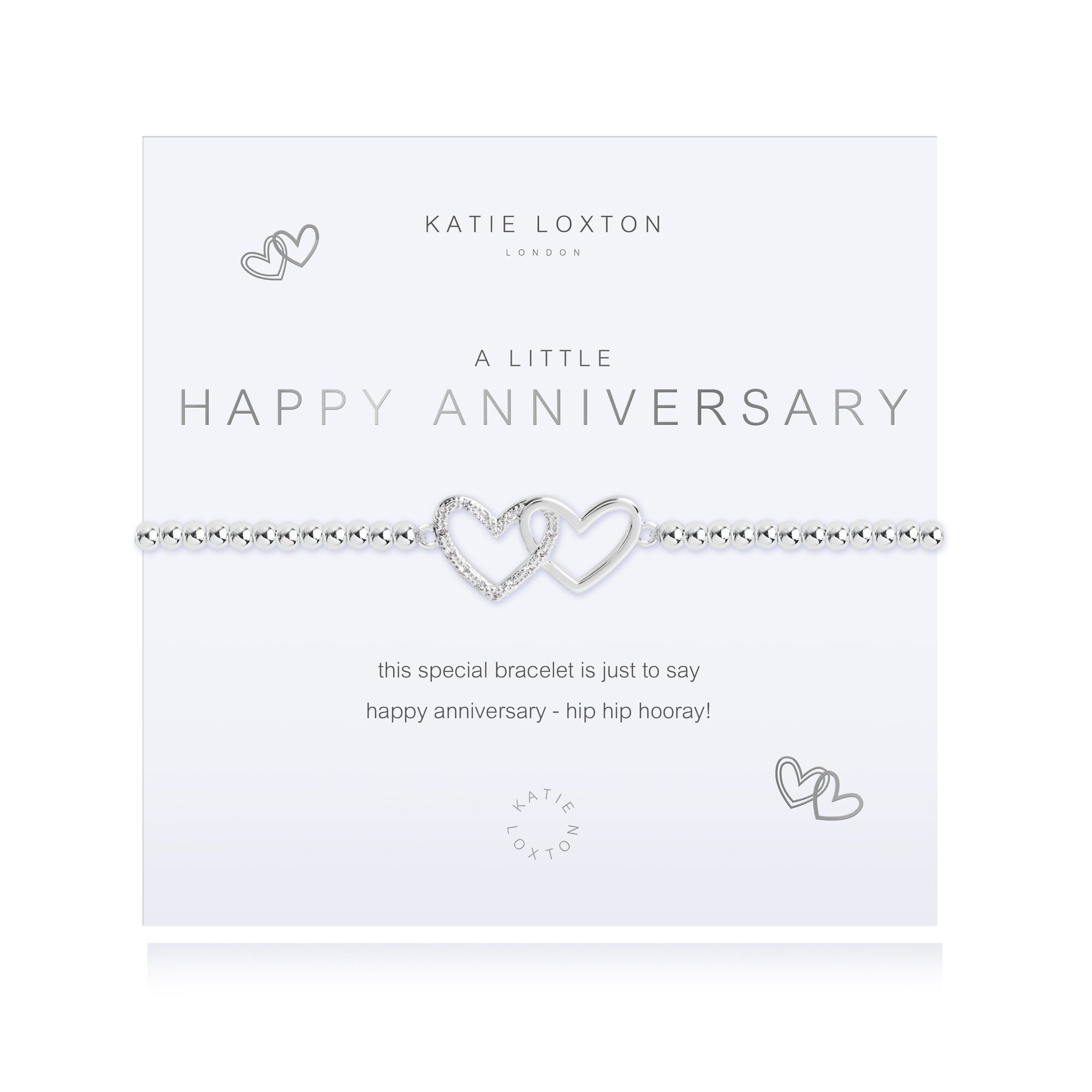 Katie Loxton Happy Anniversary Bracelet