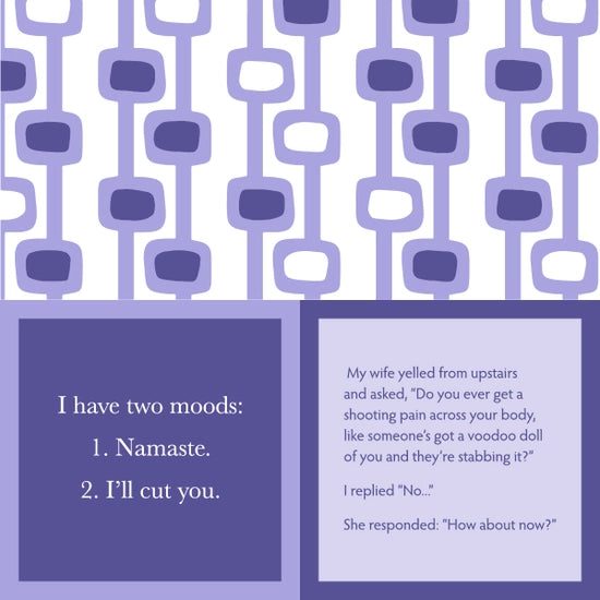 Napkin: Two Moods